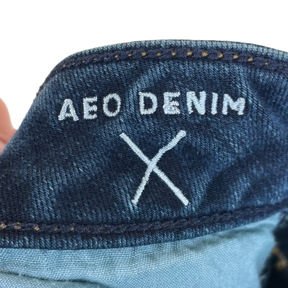 American Eagle Outfitters Super Stretch Skinny Jeggings Size 2 Long Leg Jean AEO - Picture 4 of 16